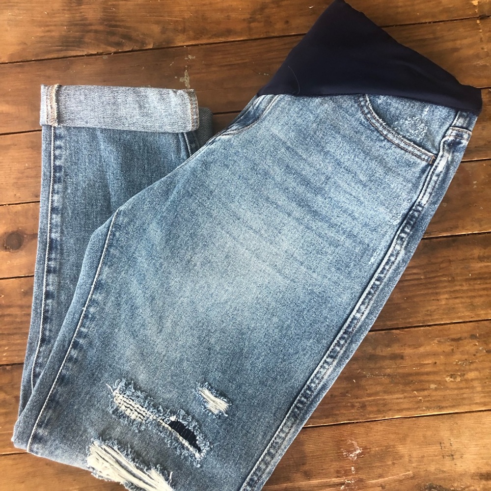 Pink blush jeans
